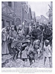 De straf van een frauduleuze bakker, 1920